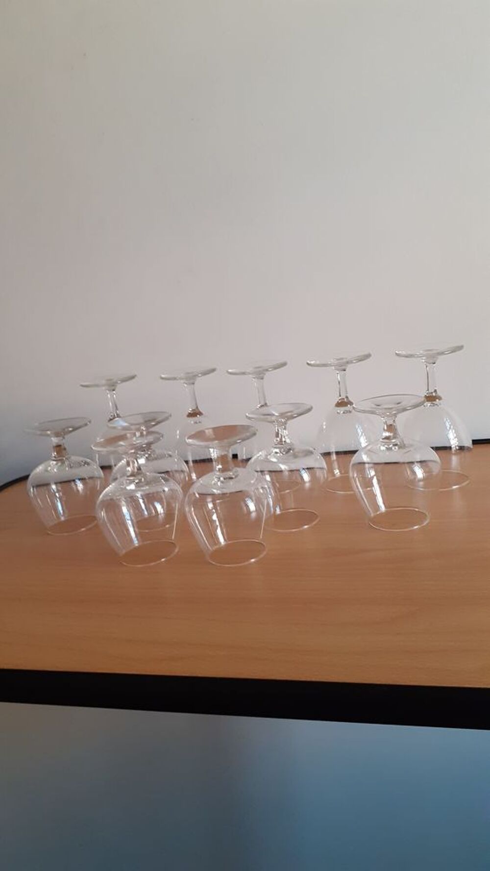 Lot de 11 verres &agrave; pied Cuisine