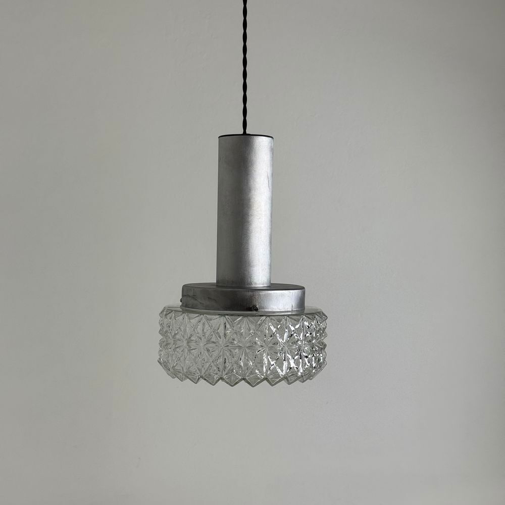 ANCIENNE PETITE SUSPENSION SCANDINAVE VINTAGE Décoration