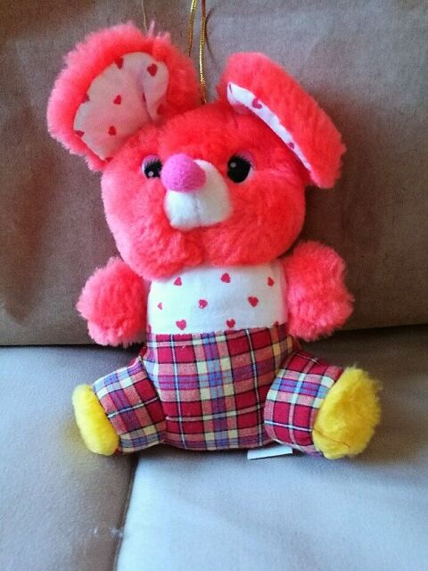 SOURIS ORANGE 15 CM (peluche) Villiers (86)