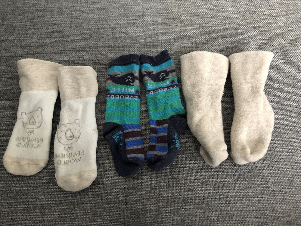 3 paires de chaussettes 1 an Vêtements enfants