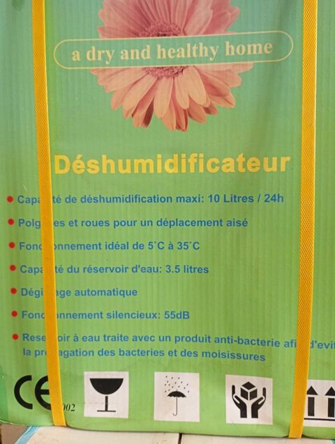 Déshumidificateur  10 litres en 24h maxi Belluire (17)