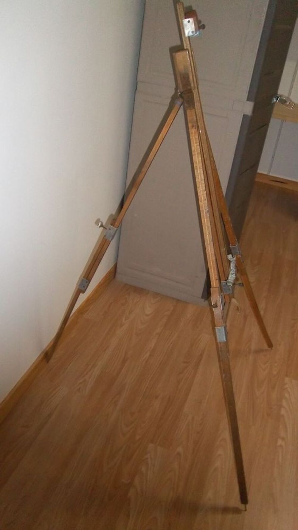 Grand chevalet en bois pliant 