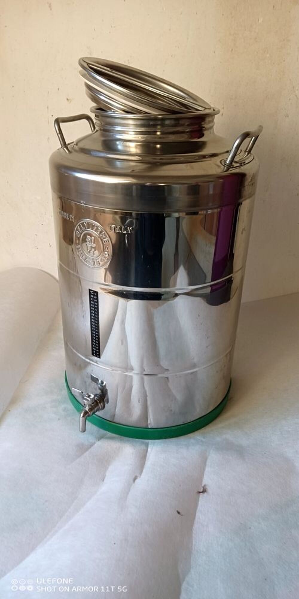 cuve de 50 litres de fermentation pour bi&egrave;re Electroménager