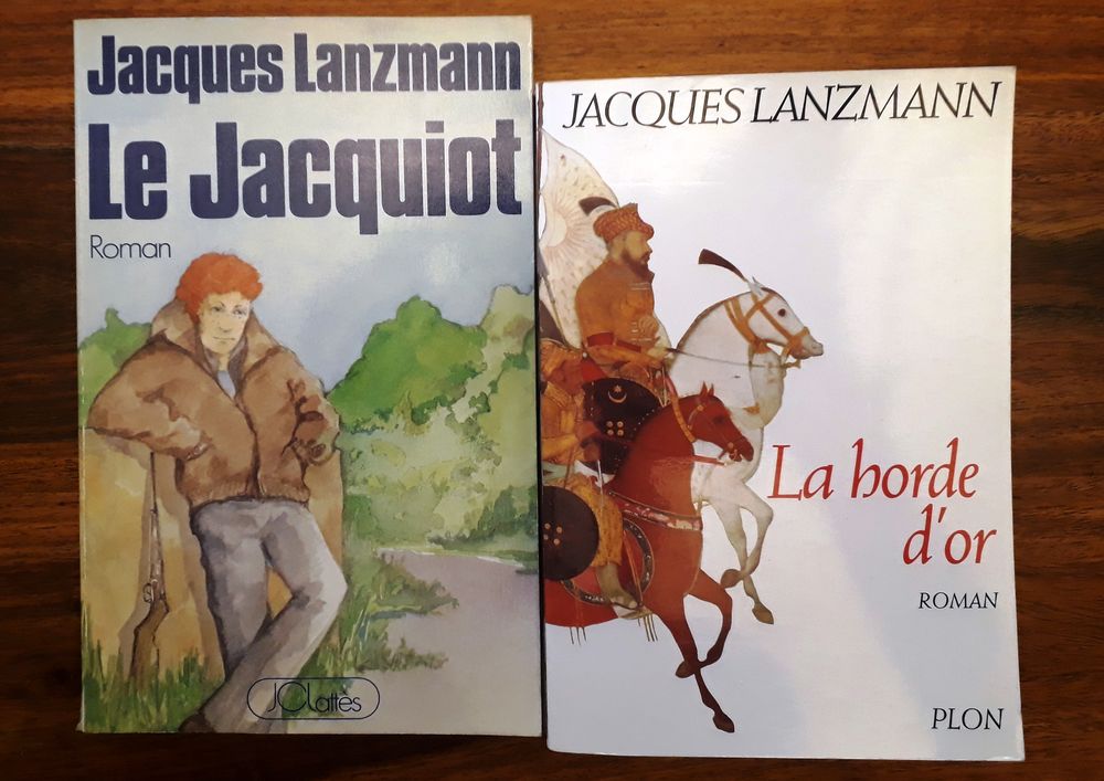 Jacques Lanzmann - Lot 5 romans broch&eacute;s Livres et BD