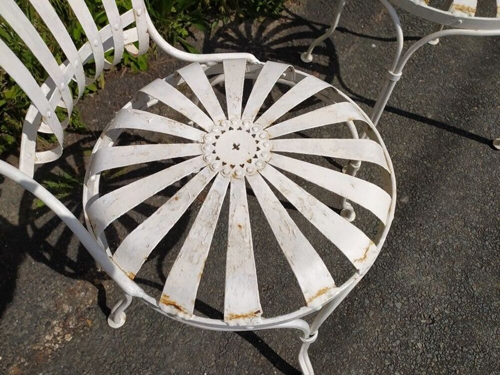 Paire de Chaises Salon de Jardin Fran&ccedil;ois Carr&eacute; 1930
Meubles