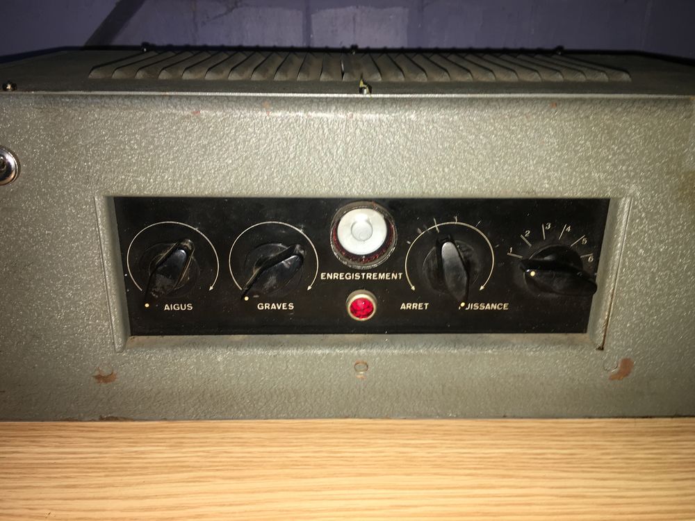 ampli &agrave; lampes Heurtier vintage Audio et hifi