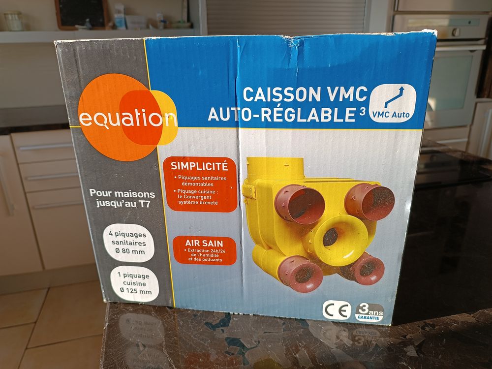 Caisson VMC Auto R&eacute;glable Bricolage