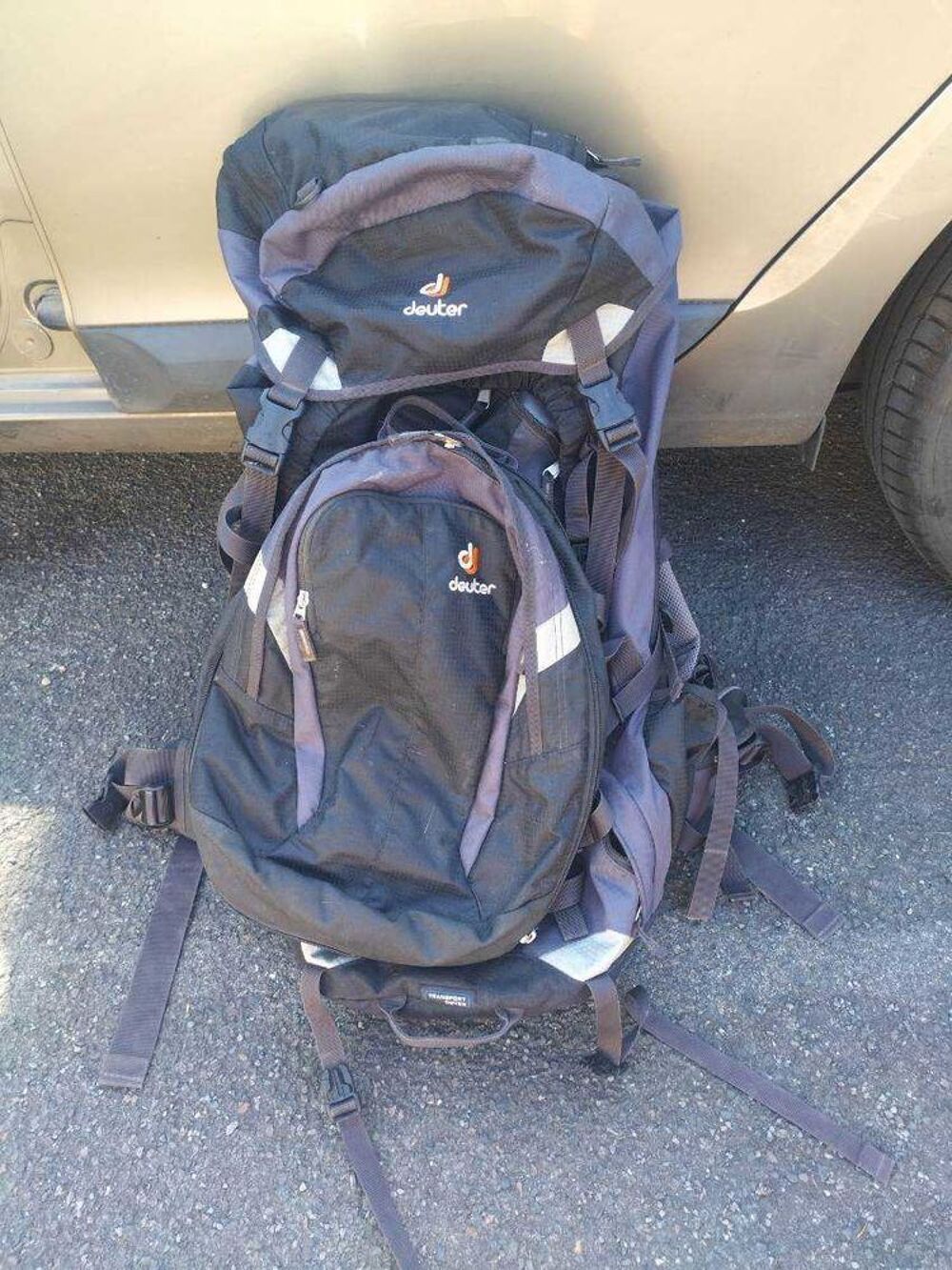 Sac de randonn&eacute;e deuter quantum 70+10L. Avec la protection de pluie 160 Sports