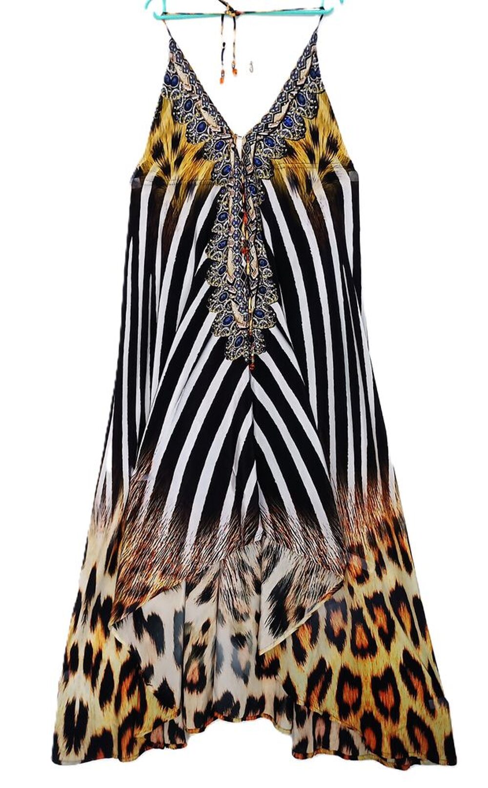 sublime robe longue dos nu marque MATVILA LUXURY italie Vêtements