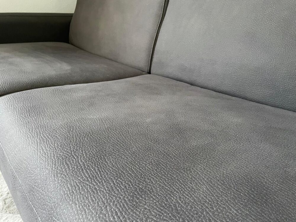 Canap&eacute; droit convertible gris Meubles
