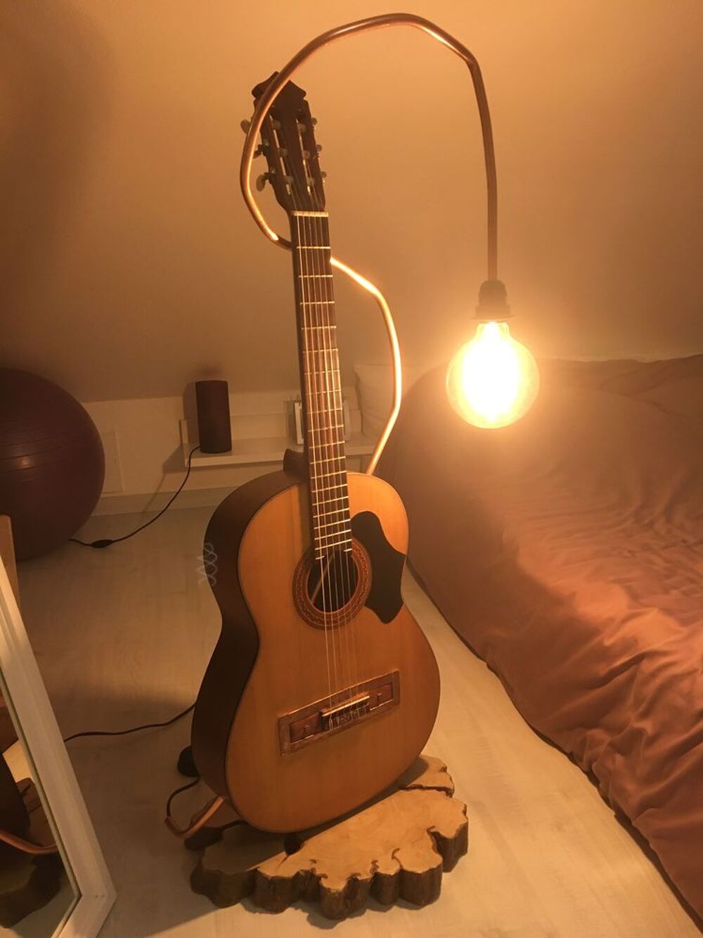 guitare lampe Instruments de musique