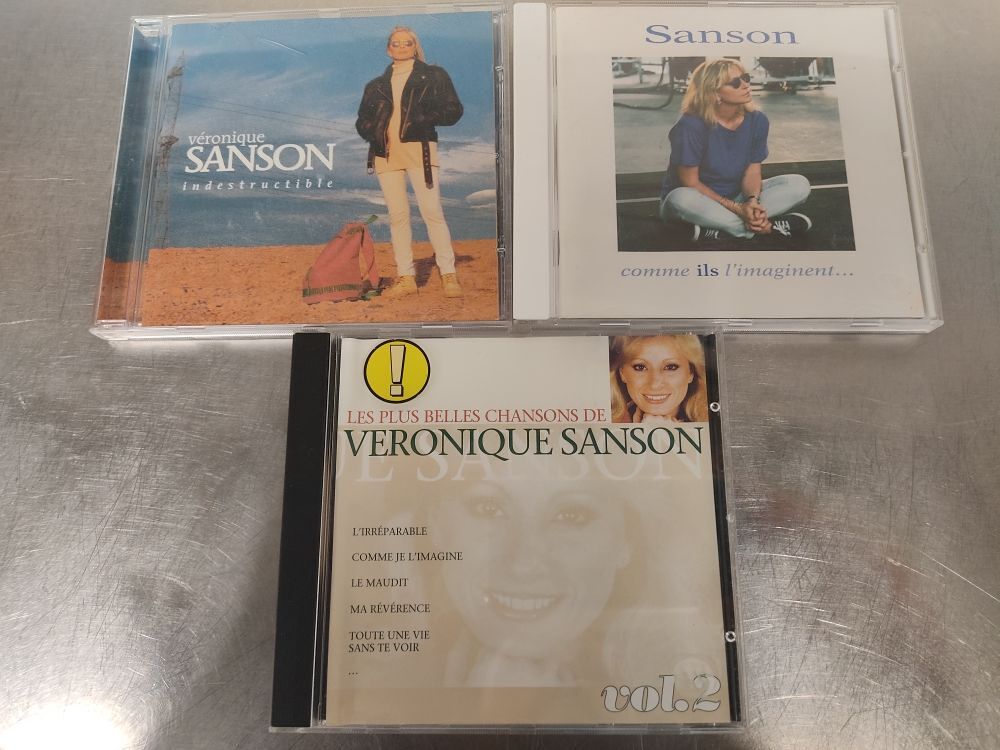 lot de CD de 'veronique sansson' CD et vinyles