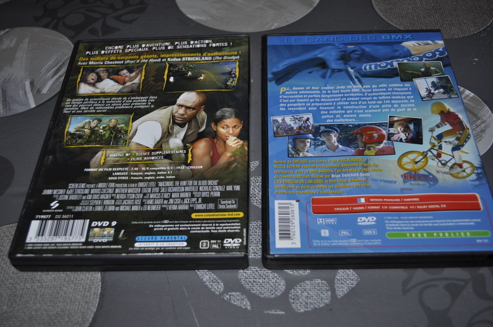 Lot de 4 DVD avec entre autre &quot;Nicole Kidman&quot; DVD et blu-ray