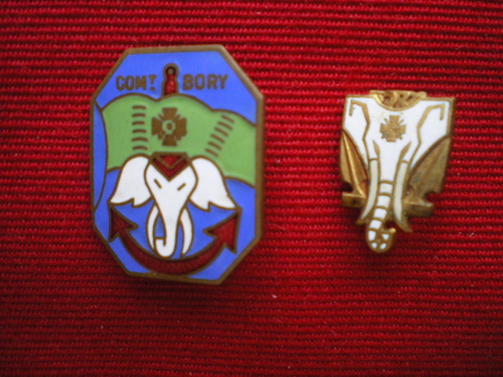 Insignes de Marine - Commandant Bory. 