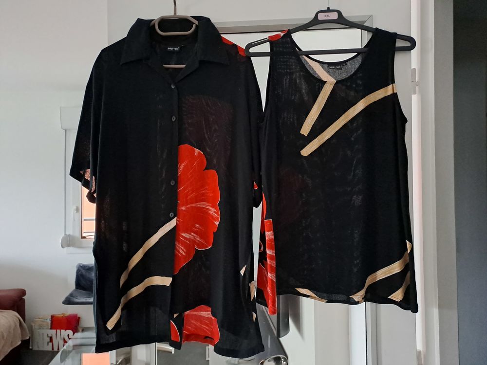 Ensemble d&eacute;bardeur et chemisier long "Laurent Vidal" Vêtements