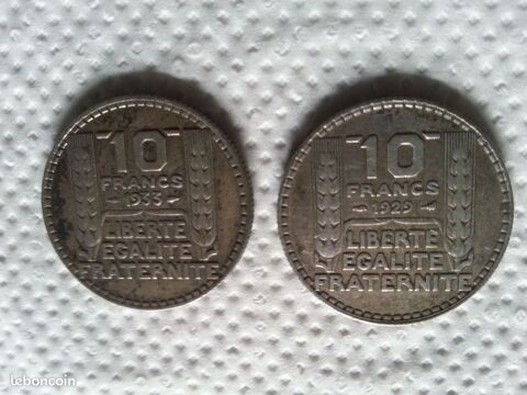 10 francs argent 15 Montceaux-ls-Provins (77)