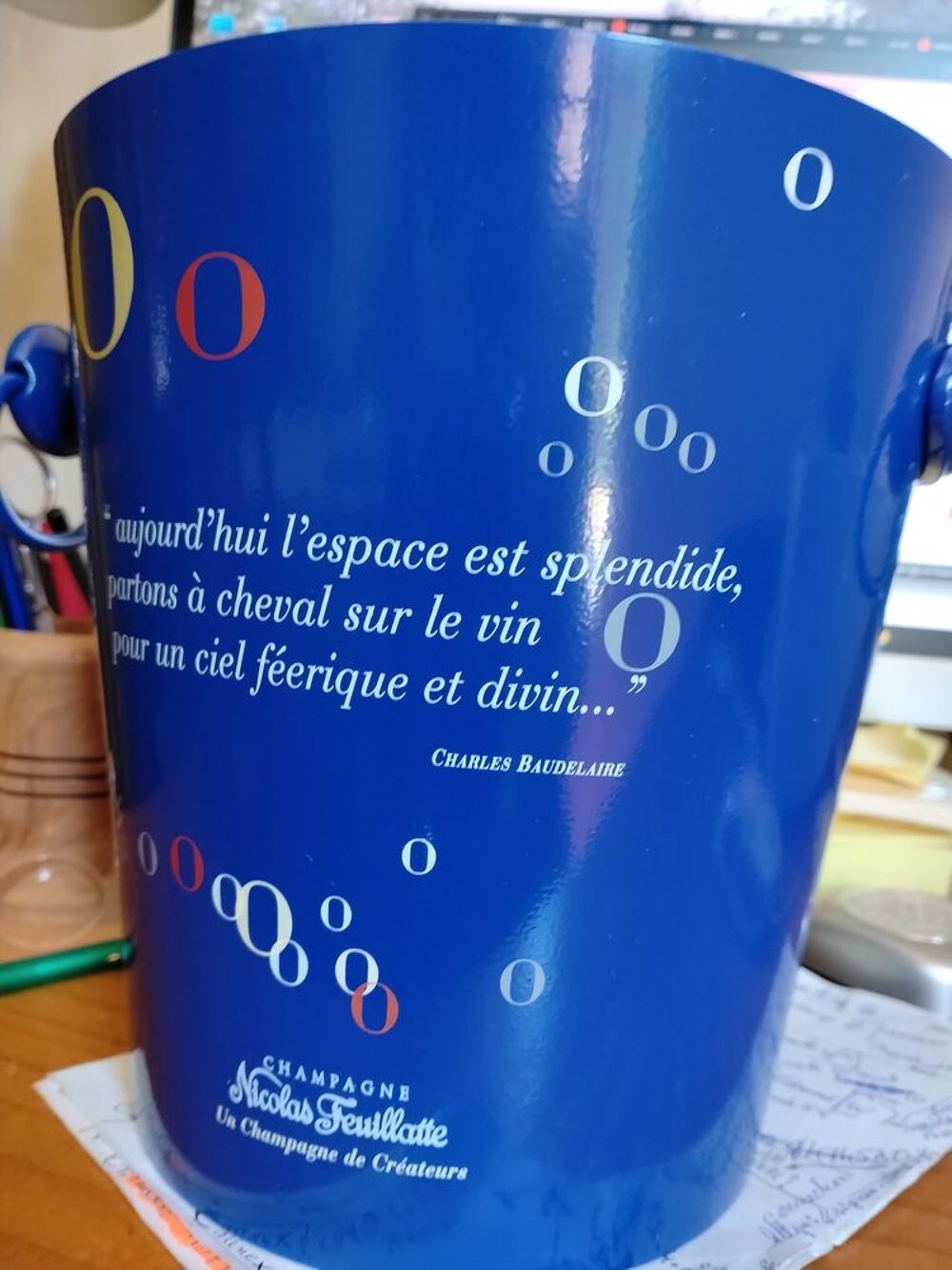 seau a glace de champagne 3 / 4 euros et 5 EUROS 