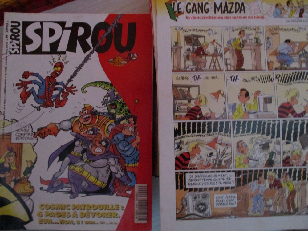 Spirou magazine ann&eacute;es 90 Livres et BD