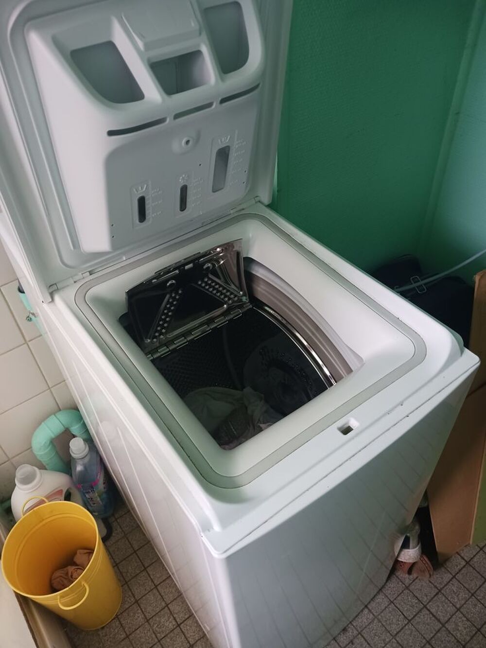 Lave-linge WHIRLPOOL TDLR6248FR/N, 6Kg Electroménager