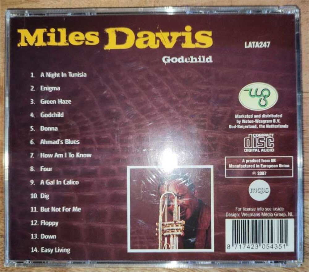 Miles Davis - Godchild CD et vinyles