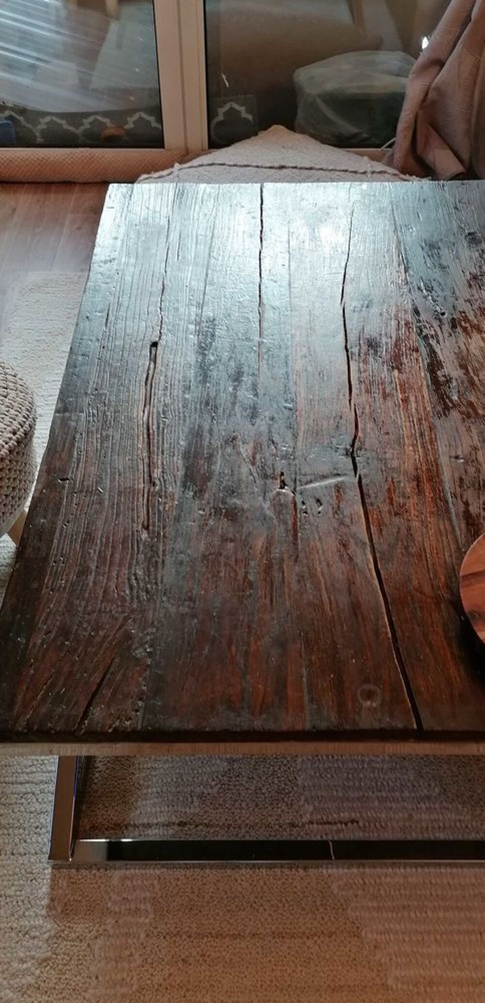 &agrave;€ saisir table basse italienne bois massif Meubles