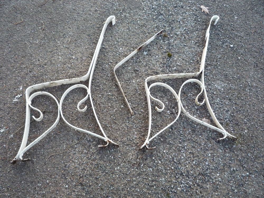 Pieds de banc fer forg&eacute; (GL)
Jardin