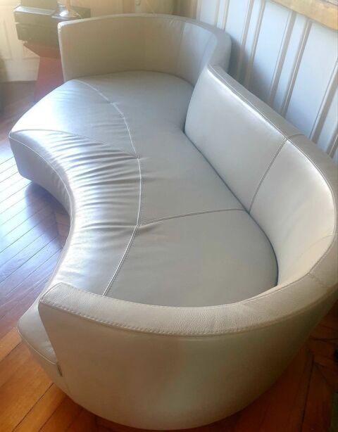 canap 3 places en cuir ROCHE BOBOIS 490 Fontainebleau (77)