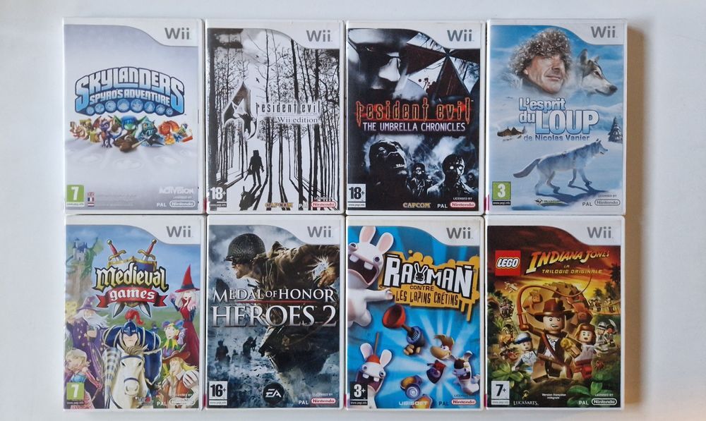 jeux Nintendo Wii Consoles et jeux vidos