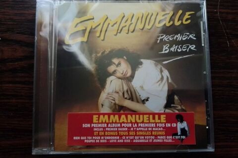 Emmanuelle (Emmanuelle Mottaz) Rare Cd Album  Premier Baiser 18 Caudry (59)