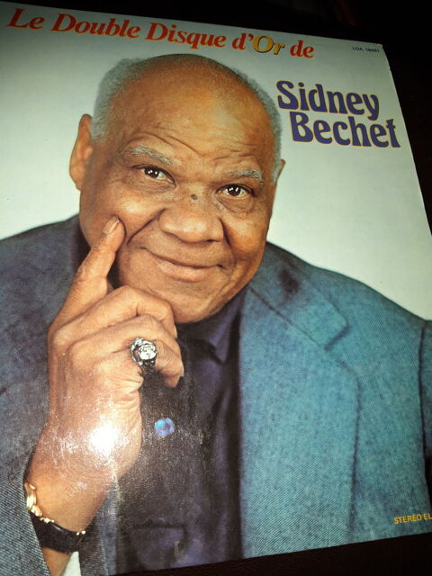 Disque vinyle 33 tours  Sidney BECHET, double disque d'or 20 Longeville-lès-Saint-Avold (57)