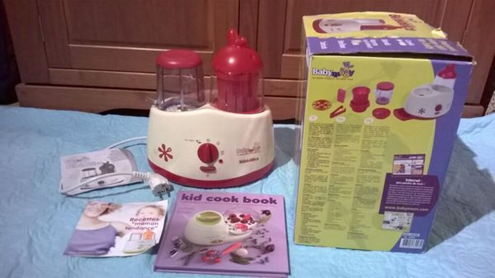 BABYMOOV:Robot multifonctions 5 en 1 b&eacute;b&eacute;d&eacute;lice neuf + livre Puériculture