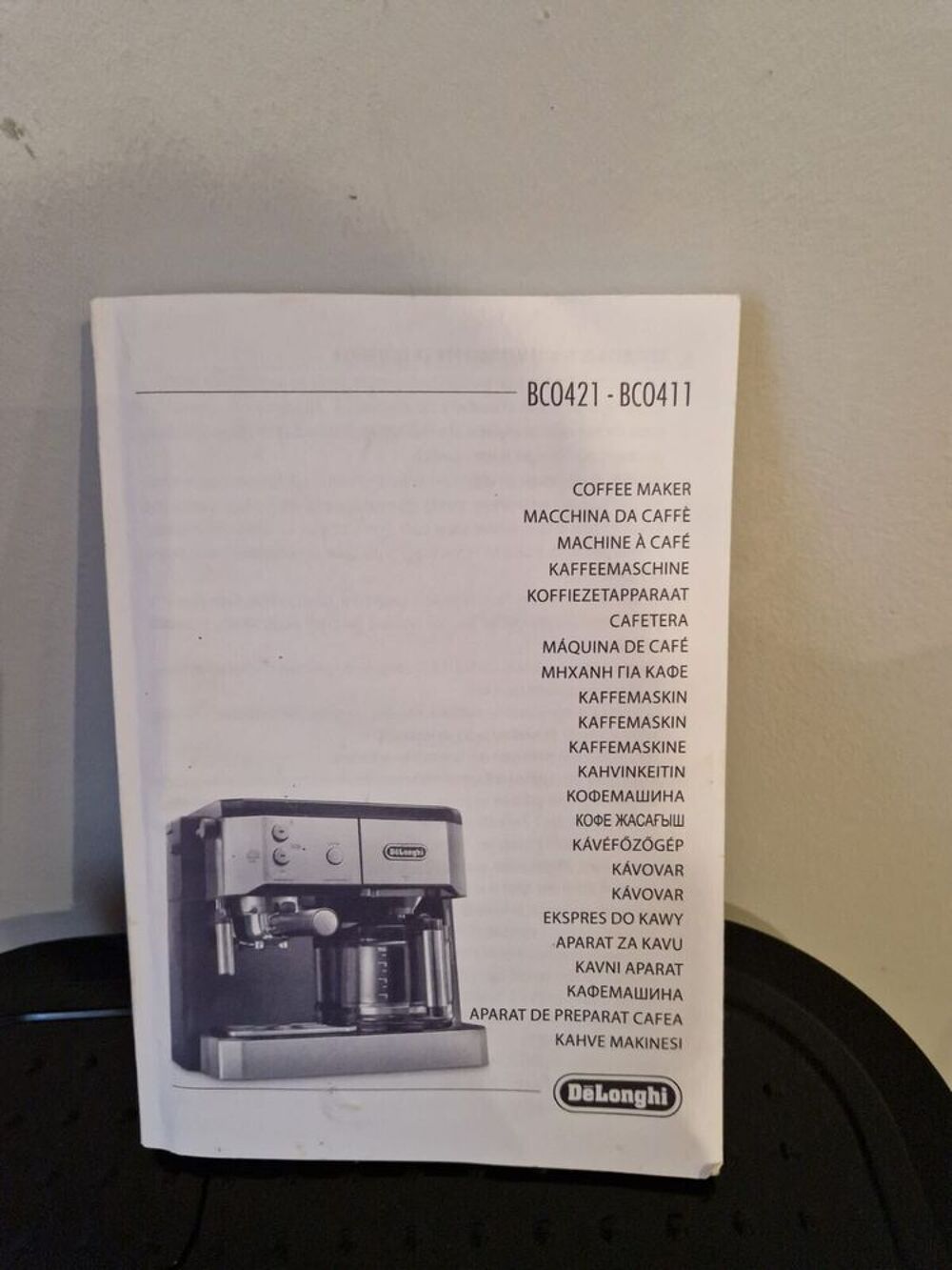 DeLonghi Bco 421.S Combi Cafeti&egrave;re Espresso 1750 Watt Electroménager