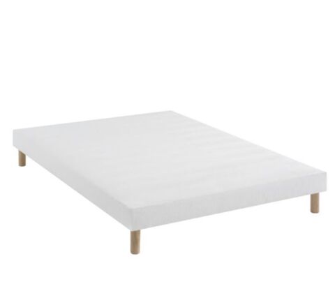 Sommier tapissier neuf 140x190 + pieds bois €  jamais utilisé €  encore emballé 160 Paris 19 (75)