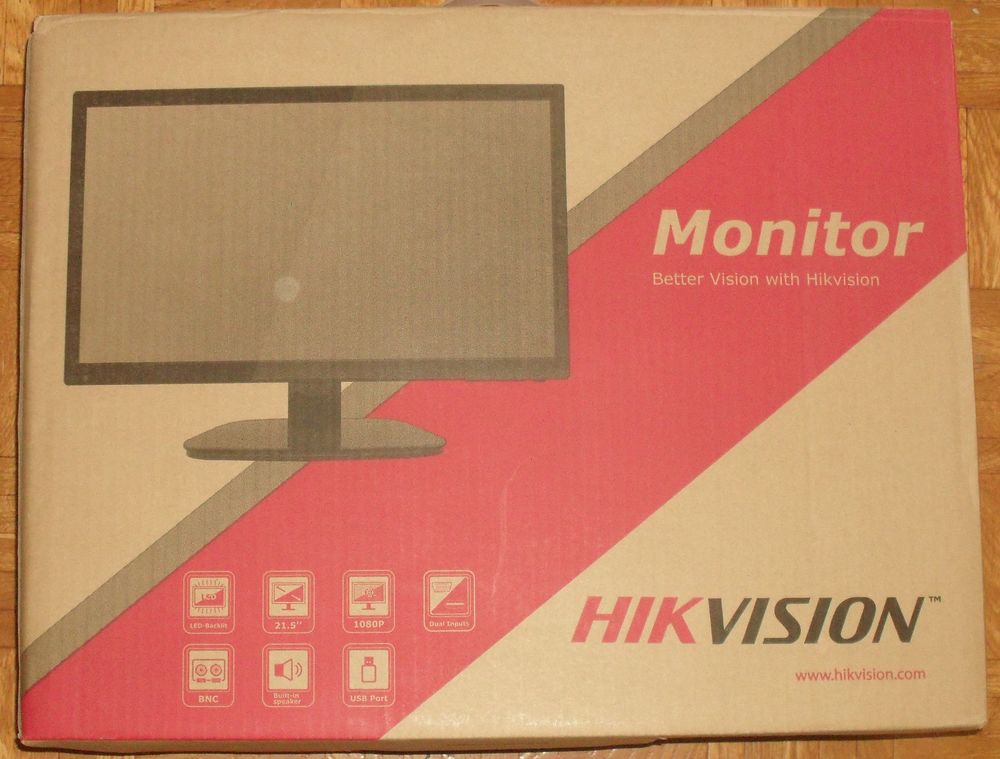 MONITOR Ecran ordinateur HIKVISION NEUF 21,5" Matériel informatique