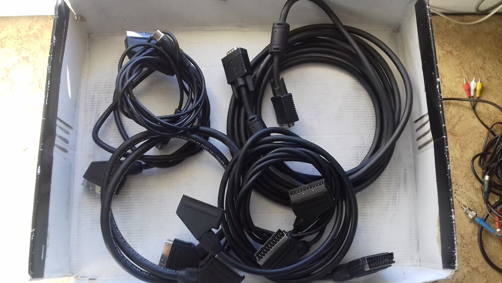 Cordon p&eacute;ritel Audio et hifi