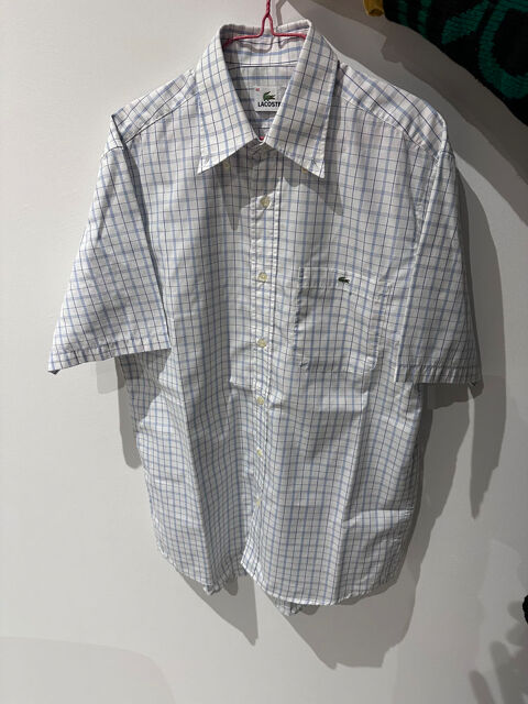 Chemisette � carreaux LACOSTE taille 40 7 Corme-�cluse (17)