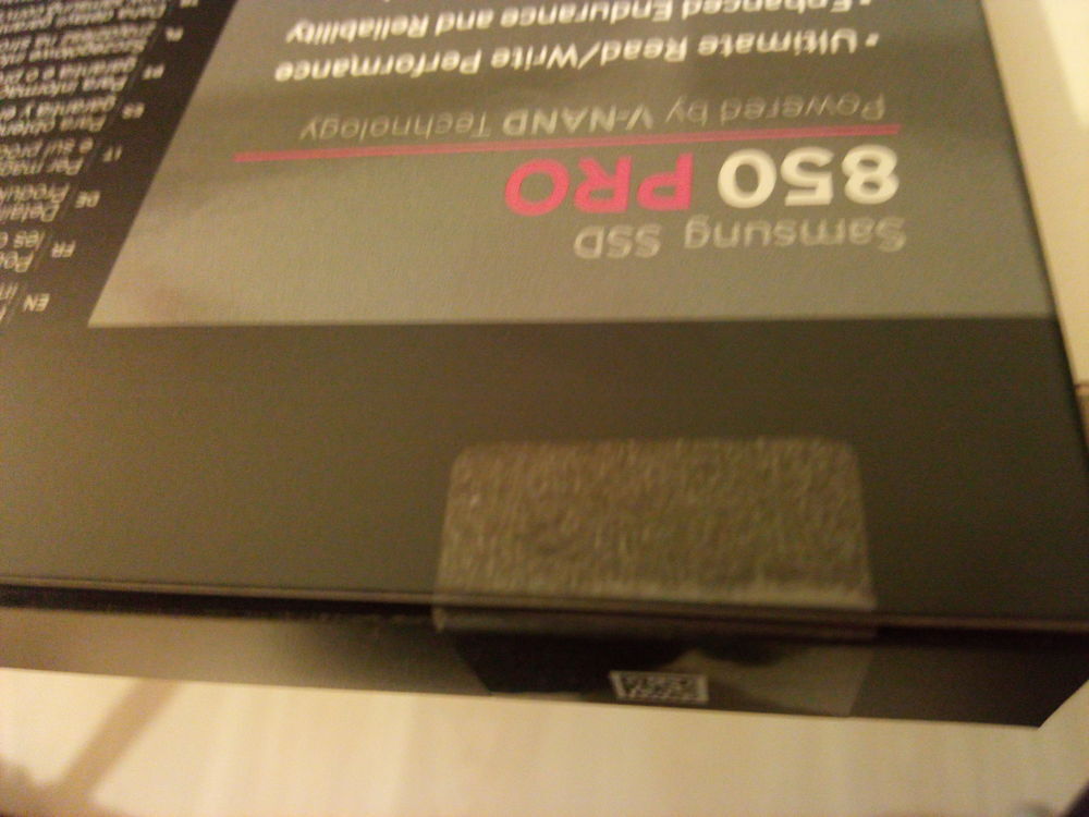Vends SSD Samsung 850 pro 256 GB ( Etat neuf jamais ouvert) Matériel informatique