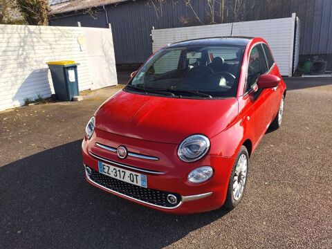 Fiat 500 1.2 69 ch Lounge 2018 occasion Plouhinec 56680
