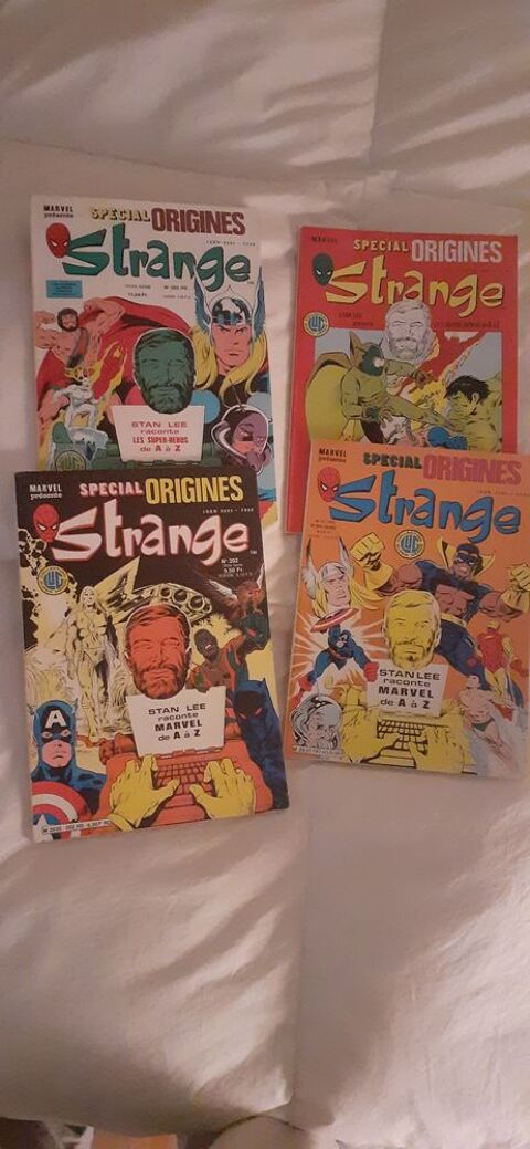 lot STRANGE SPÉCIAL ORIGINES Montreuil (93)