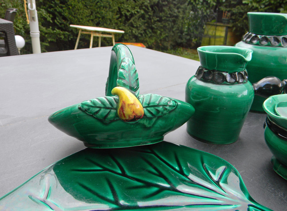 VALLAURIS, ensemble vert Décoration