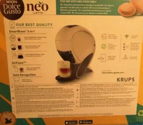Machine Dolce Gusto N�o Latte blanche ? Neuve 49 Fontenay-sous-Bois (94)