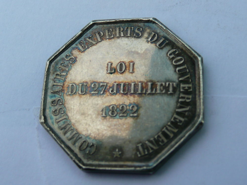 Jeton Commissaires Experts du Gouvernement 1831 