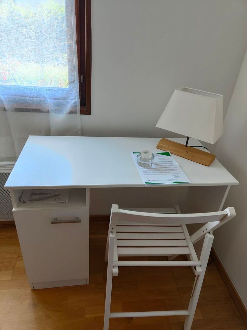 bureau bois blanc Meubles