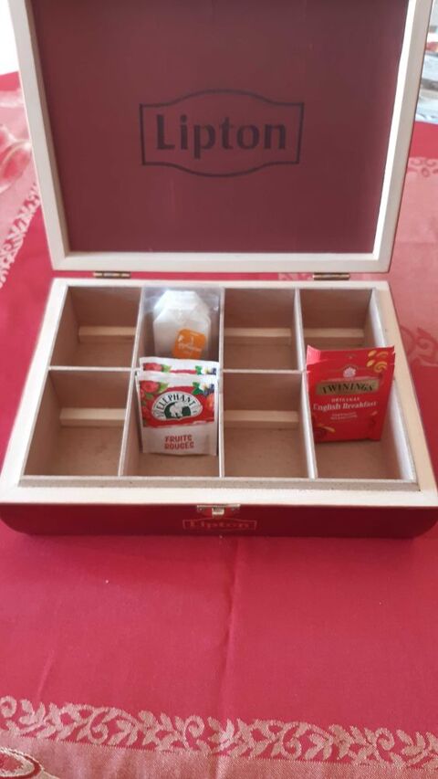 coffret lipton bois 12 Brignais (69)