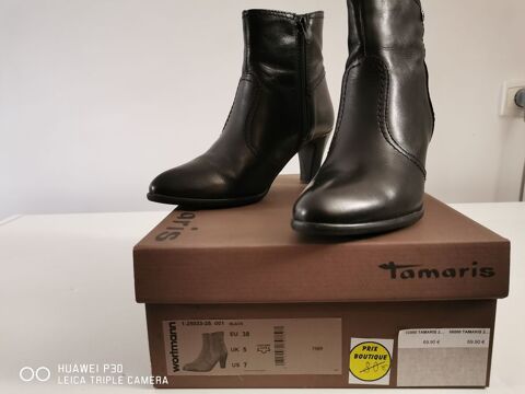 BOTTINES CUIR FEMME 35 Coutras (33)