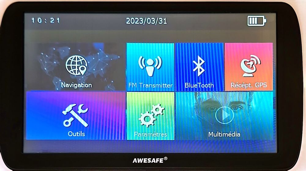 GPS de Voiture : AWESAFE Matériel informatique