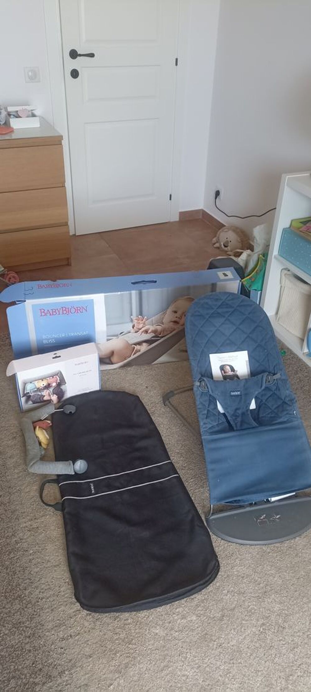 ensemble transat b&eacute;b&eacute; BABYBJ&Ouml;RN Puériculture