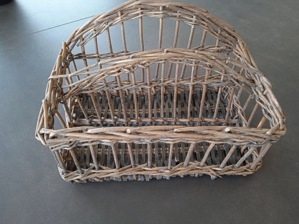 panier en osier Décoration