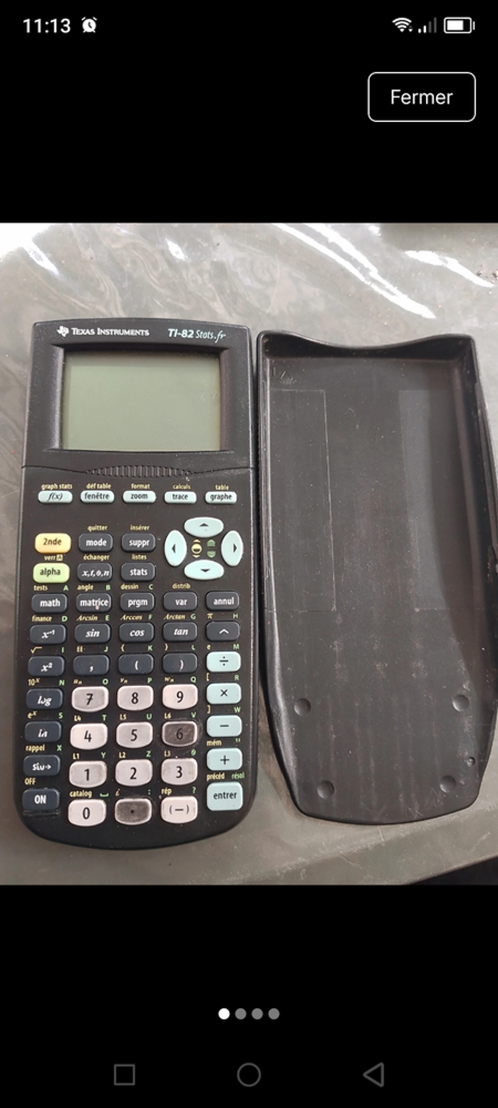 Calculatrice TI-82 stats Matériel informatique