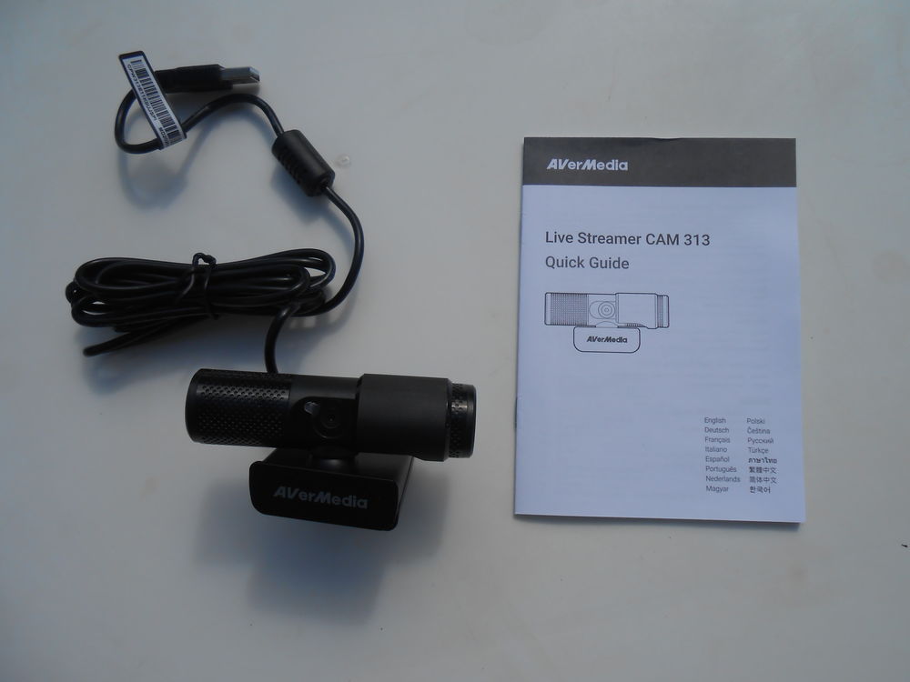 Webcam NEUVE USB Full HD 1080p30 Matériel informatique